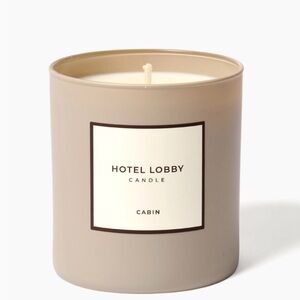 Cabin Scented Candle - Beige